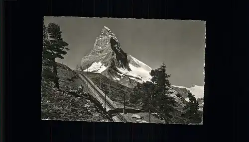 AK / Ansichtskarte Zermatt VS Riffelalp Matterhorn Kat. Zermatt