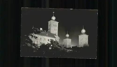 AK / Ansichtskarte Brig Stockalperschloss bei Nacht Kat. Brig