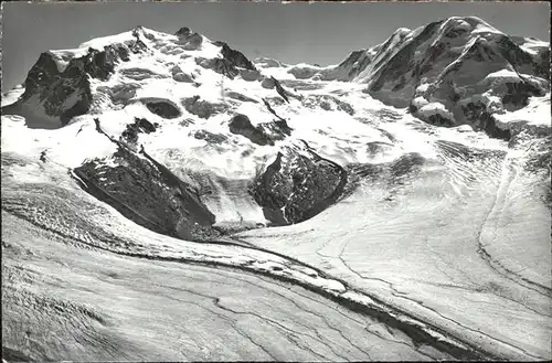 AK / Ansichtskarte Zermatt VS Gornergrat Monte Rosa Liskamm Kat. Zermatt