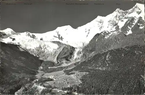 AK / Ansichtskarte Saas Fee  Kat. Saas Fee