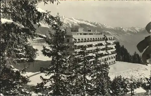 AK / Ansichtskarte Montana Vermala Luzerner Sanatorium Kat. Randogne