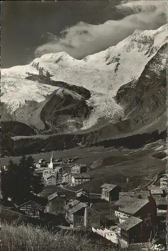 AK / Ansichtskarte Saas Fee Taeschhorn Alphubel Kat. Saas Fee