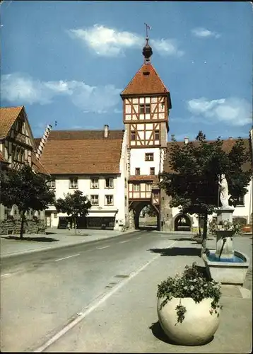 AK / Ansichtskarte Braeunlingen Stadttor Kat. Braeunlingen