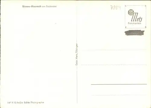 AK / Ansichtskarte Birnau Maurach Kat. Uhldingen Muehlhofen