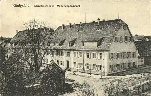 AK / Ansichtskarte Koenigsfeld Schwarzwald Schwesternhaus Maedchenpensionat Kat. Koenigsfeld im Schwarzwald