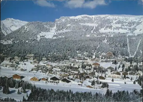 AK / Ansichtskarte Montana Vermala Blick auf Crans und Walliser Alpen Kat. Randogne