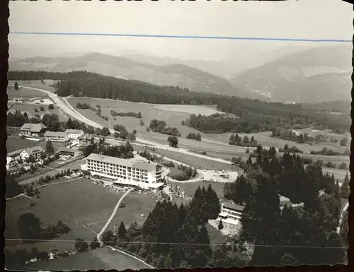 AK / Ansichtskarte Hoechenschwand Luftbild Kat. Hoechenschwand