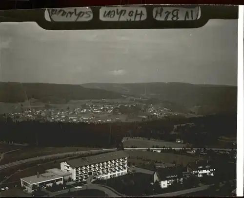 AK / Ansichtskarte Hoechenschwand Luftbild Kat. Hoechenschwand