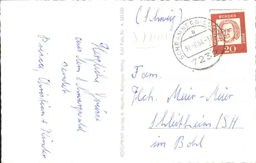 AK / Ansichtskarte Koenigsfeld Schwarzwald Ruine Waldau Eichhoernchen Kuranlagen / Koenigsfeld im Schwarzwald /Schwarzwald-Baar-Kreis LKR