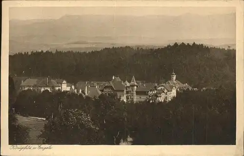 AK / Ansichtskarte Koenigsfeld Schwarzwald Engele / Koenigsfeld im Schwarzwald /Schwarzwald-Baar-Kreis LKR