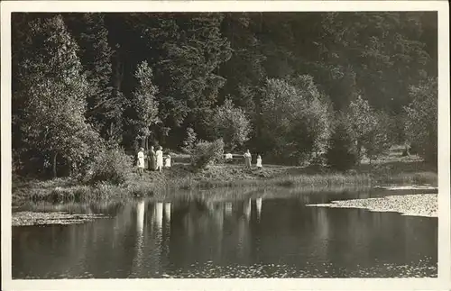 AK / Ansichtskarte Koenigsfeld Schwarzwald Waldsee / Koenigsfeld im Schwarzwald /Schwarzwald-Baar-Kreis LKR