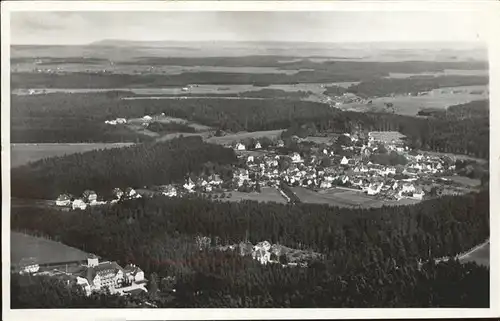 AK / Ansichtskarte Koenigsfeld Schwarzwald Flugaufnahme / Koenigsfeld im Schwarzwald /Schwarzwald-Baar-Kreis LKR