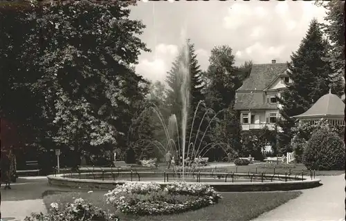 AK / Ansichtskarte Koenigsfeld Schwarzwald Kurpark / Koenigsfeld im Schwarzwald /Schwarzwald-Baar-Kreis LKR