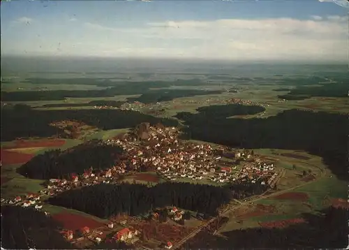 AK / Ansichtskarte Koenigsfeld Schwarzwald Flugaufnahme / Koenigsfeld im Schwarzwald /Schwarzwald-Baar-Kreis LKR