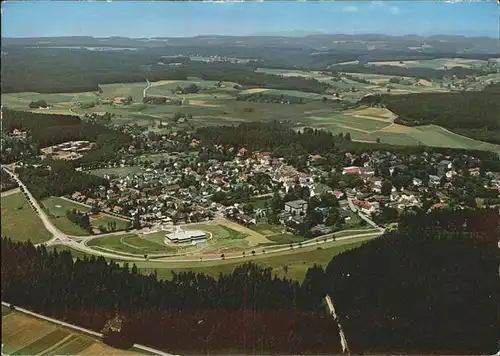 AK / Ansichtskarte Koenigsfeld Schwarzwald Flugaufnahme / Koenigsfeld im Schwarzwald /Schwarzwald-Baar-Kreis LKR