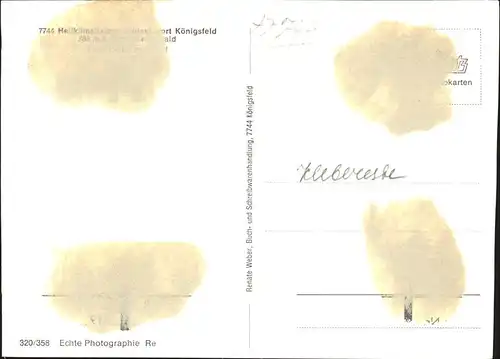 AK / Ansichtskarte Koenigsfeld Schwarzwald Haus / Koenigsfeld im Schwarzwald /Schwarzwald-Baar-Kreis LKR