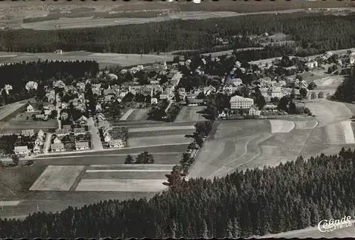 AK / Ansichtskarte Koenigsfeld Schwarzwald Flugaufnahme / Koenigsfeld im Schwarzwald /Schwarzwald-Baar-Kreis LKR