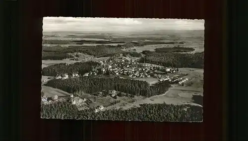 AK / Ansichtskarte Koenigsfeld Schwarzwald Flugaufnahme / Koenigsfeld im Schwarzwald /Schwarzwald-Baar-Kreis LKR