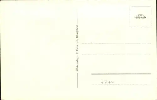 AK / Ansichtskarte Koenigsfeld Schwarzwald A. H. Platz / Koenigsfeld im Schwarzwald /Schwarzwald-Baar-Kreis LKR