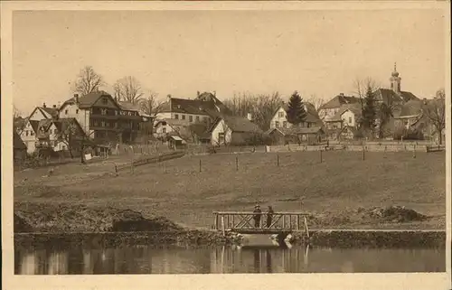 AK / Ansichtskarte Koenigsfeld Schwarzwald Bruecke / Koenigsfeld im Schwarzwald /Schwarzwald-Baar-Kreis LKR