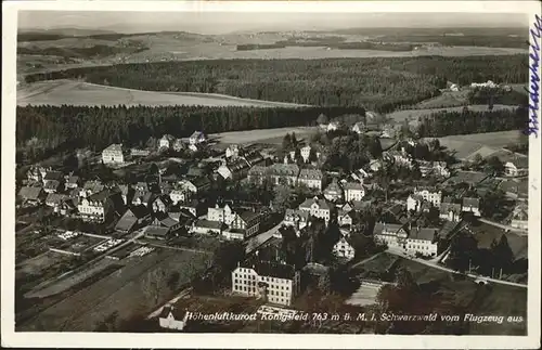 AK / Ansichtskarte Koenigsfeld Schwarzwald Flugaufnahme / Koenigsfeld im Schwarzwald /Schwarzwald-Baar-Kreis LKR