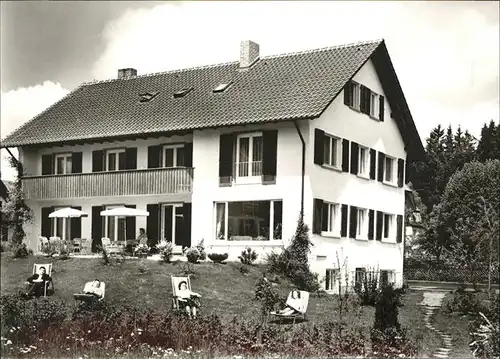 AK / Ansichtskarte Koenigsfeld Schwarzwald Hotel Pension Hahnenhof / Koenigsfeld im Schwarzwald /Schwarzwald-Baar-Kreis LKR