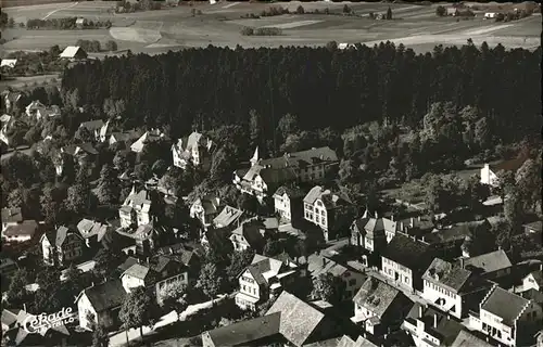 AK / Ansichtskarte Koenigsfeld Schwarzwald Flugaufnahme / Koenigsfeld im Schwarzwald /Schwarzwald-Baar-Kreis LKR