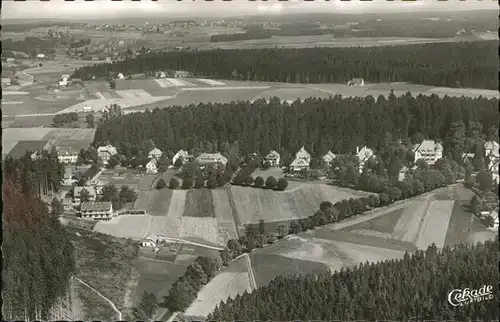 AK / Ansichtskarte Koenigsfeld Schwarzwald Flugaufnahme / Koenigsfeld im Schwarzwald /Schwarzwald-Baar-Kreis LKR