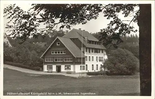 AK / Ansichtskarte Koenigsfeld Schwarzwald Jugendhaus / Koenigsfeld im Schwarzwald /Schwarzwald-Baar-Kreis LKR