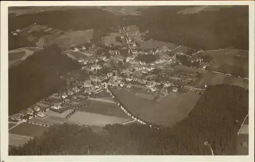 AK / Ansichtskarte Koenigsfeld Schwarzwald Flugaufnahme / Koenigsfeld im Schwarzwald /Schwarzwald-Baar-Kreis LKR