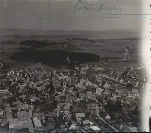 AK / Ansichtskarte Braeunlingen Fliegeraufnahme Kat. Braeunlingen