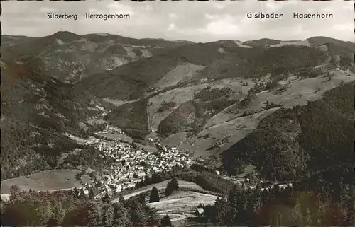 AK / Ansichtskarte Todtnau Schwarzwald Fliegeraufnahme Silberberg Herzogenhorn Hasenhorn Kat. Todtnau