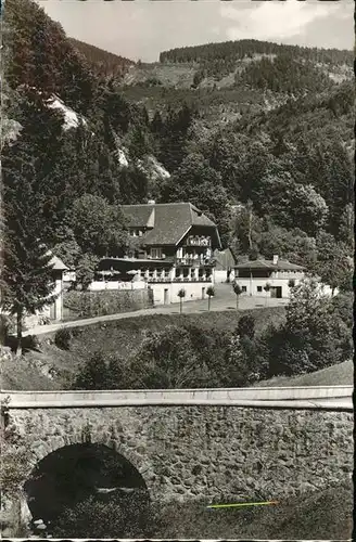 AK / Ansichtskarte Todtnau Schwarzwald Hotel Waldeck Martin Bernauer Kat. Todtnau