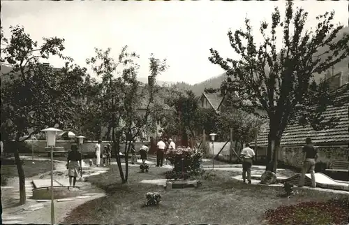 AK / Ansichtskarte Todtnau Schwarzwald Minigolf Kat. Todtnau