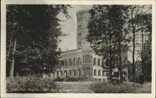 AK / Ansichtskarte Granitz Ruegen Jagdschloss Sellin Binz. Ruegen  / Bergen /Ruegen LKR