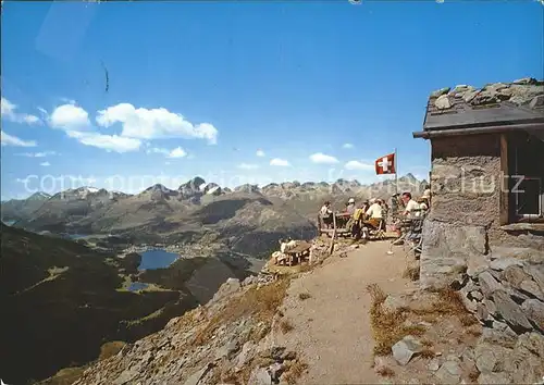 AK / Ansichtskarte Segantinihuette Blick vom Oberen Schafberg /  /