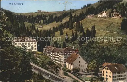 AK / Ansichtskarte Rigi Kloesterli Panorama / Rigi Kloesterli /Bz. Schwyz