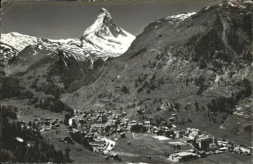 AK / Ansichtskarte Zermatt VS Matterhorn Kat. Zermatt