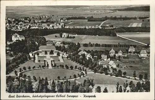 AK / Ansichtskarte Bad Duerrheim Solbad Kurpark Kat. Bad Duerrheim