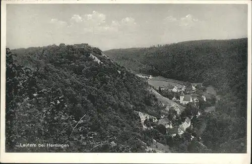 AK / Ansichtskarte Lautern Blaustein Panorama Schwaebische Alb