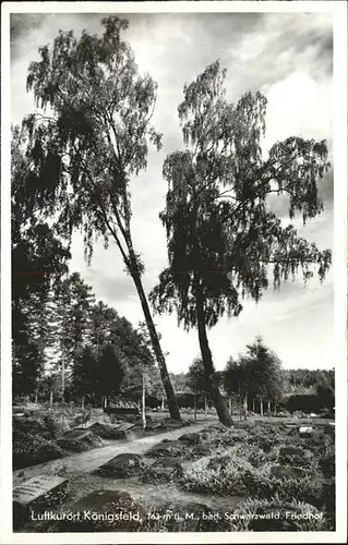 AK / Ansichtskarte Koenigsfeld Schwarzwald Friedhof / Koenigsfeld im Schwarzwald /Schwarzwald-Baar-Kreis LKR