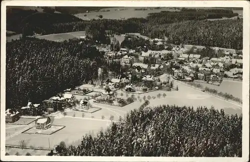 AK / Ansichtskarte Koenigsfeld Schwarzwald Flugaufnahme / Koenigsfeld im Schwarzwald /Schwarzwald-Baar-Kreis LKR