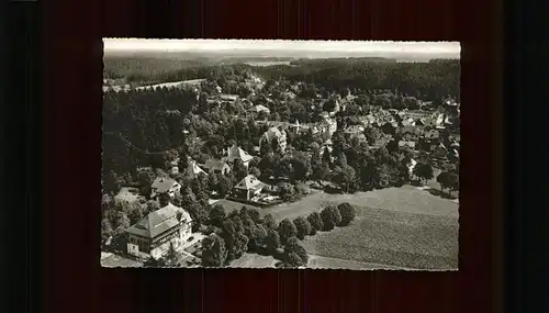 AK / Ansichtskarte Koenigsfeld Schwarzwald Flugaufnahme / Koenigsfeld im Schwarzwald /Schwarzwald-Baar-Kreis LKR