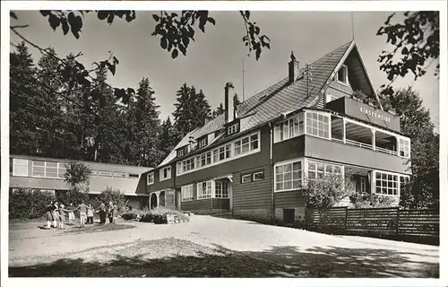 AK / Ansichtskarte Koenigsfeld Schwarzwald Sanatorium Kinderweide / Koenigsfeld im Schwarzwald /Schwarzwald-Baar-Kreis LKR