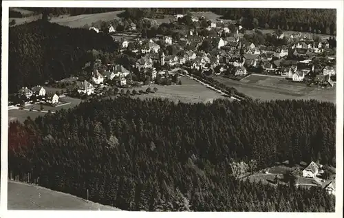 AK / Ansichtskarte Koenigsfeld Schwarzwald Flugaufnahme / Koenigsfeld im Schwarzwald /Schwarzwald-Baar-Kreis LKR