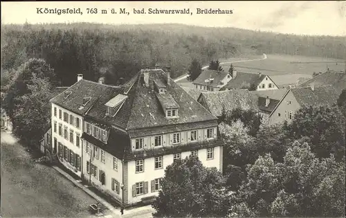 AK / Ansichtskarte Koenigsfeld Schwarzwald Bruederhaus / Koenigsfeld im Schwarzwald /Schwarzwald-Baar-Kreis LKR