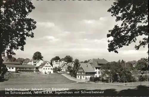 AK / Ansichtskarte Koenigsfeld Schwarzwald Jugendhaus Schwalbennest / Koenigsfeld im Schwarzwald /Schwarzwald-Baar-Kreis LKR