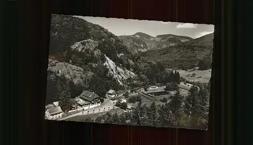 AK / Ansichtskarte Todtnau Schwarzwald Hotel Waldeck Martin Bernauer Fliegeraufnahme Kat. Todtnau