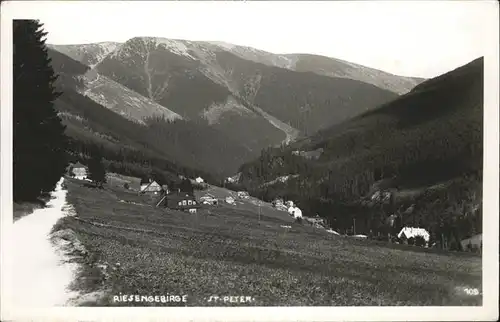 St Peter Tschechien Riesengebirge Kat. Svaty Petr