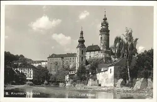 Krumau Tschechien Schloss Kat. Cesky Krumlov